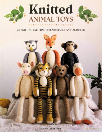 Knitted Animal Toys - Louise Crowther [KSIĄŻKA]