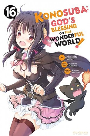 Konosuba Gods Blessing/Wonderful Wrd V16 - Natsume Akatsuki [KSIĄŻKA]