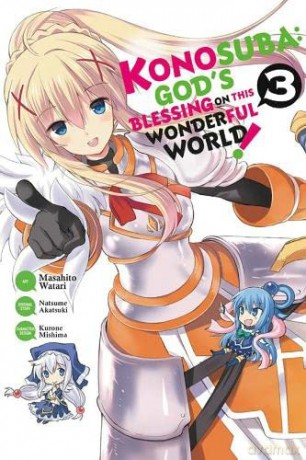 Konosuba Gods Blessing/Wonderful Wrld 3 - Natsume Akatsuki [KSIĄŻKA]