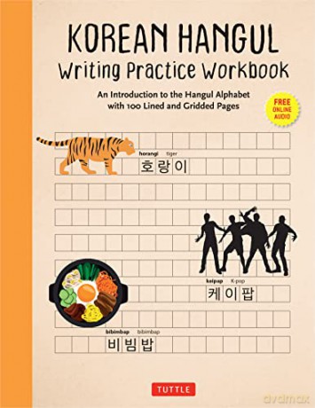 Korean Hangul Writing Practice Workbook - Tuttle Studio [KSIĄŻKA]