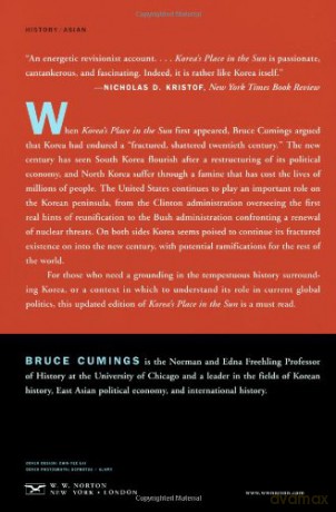 Koreas Place In The Sun - Bruce Cumings [KSIĄŻKA]