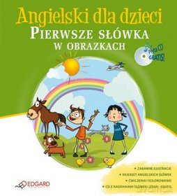 Angielski Dla Dzieci Pierwsze Słówka W Obrazkach+Cd Br [KSIĄŻKA]