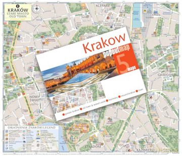 Krakow Popout Map - Popout Maps [KSIĄŻKA]