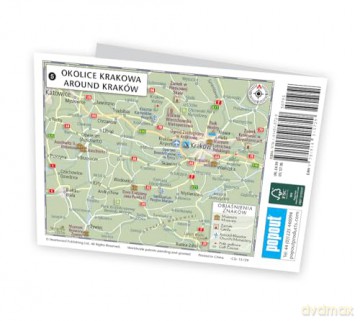 Krakow Popout Map - Popout Maps [KSIĄŻKA]