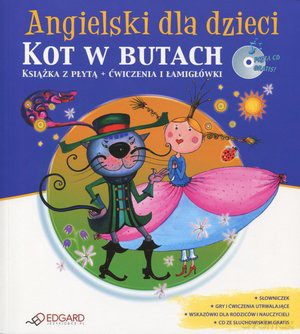 Angielski Dla Dzieci. Kot W Butach - Pz [KSIĄŻKA]