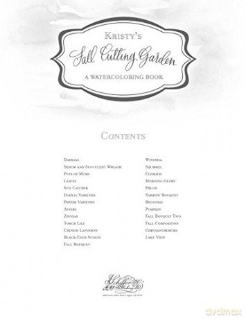 Kristys Fall Cutting Garden - Kristy Rice [KSIĄŻKA]