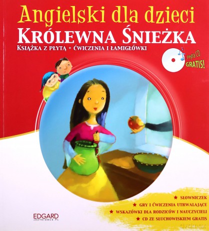 Angielski Dla Dzieci. Królewna Śnieżka - Pz [KSIĄŻKA]