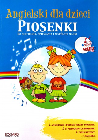 Angielski Dla Dzieci. Piosenki Br - Pz [KSIĄŻKA]
