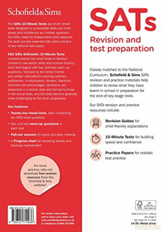 Ks2 Sats Arithmetic 10minute Tests - M Mills [KSIĄŻKA]
