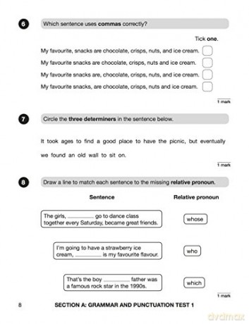 Ks2 Sats Test Builder Grammar Punct Spel [KSIĄŻKA]