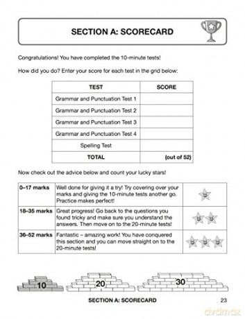 Ks2 Sats Test Builder Grammar Punct Spel [KSIĄŻKA]