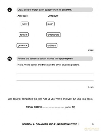 Ks2 Sats Test Builder Grammar Punct Spel [KSIĄŻKA]