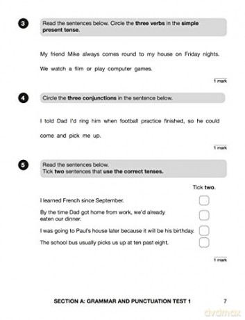 Ks2 Sats Test Builder Grammar Punct Spel [KSIĄŻKA]