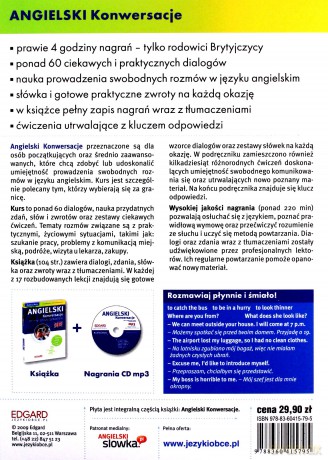 Angielski Konwersacje A1-B1 Dla Pocz.I Śred.Zaaw. [KSIĄŻKA]