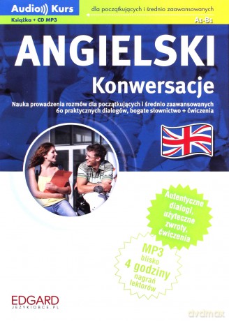 Angielski Konwersacje A1-B1 Dla Pocz.I Śred.Zaaw. [KSIĄŻKA]