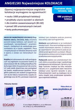 Angielski Najważniejsze Kolokacje Br [KSIĄŻKA]