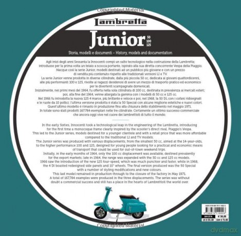 Lambreta Junior 50 100 125 - Vittorio Tessera [KSIĄŻKA]