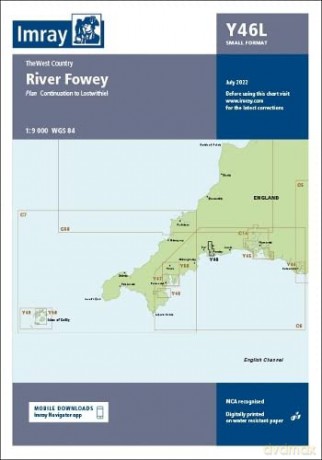 Laminated Y46 River Fowey [KSIĄŻKA]