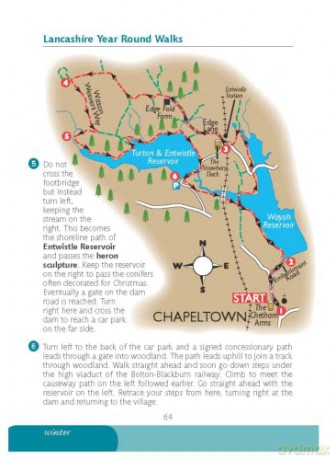 Lancashire Year Round Walks - Nick Burton [KSIĄŻKA]