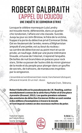 Lappel Du Coucou - Robert Galbraith [KSIĄŻKA]
