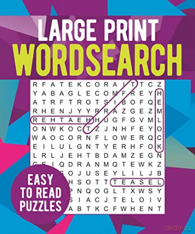 Large Print Wordsearch - Eric Saunders [KSIĄŻKA]