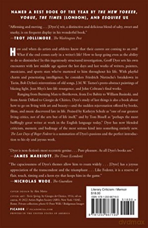 Last Days Of Roger Federer The - Geoff Dyer [KSIĄŻKA]