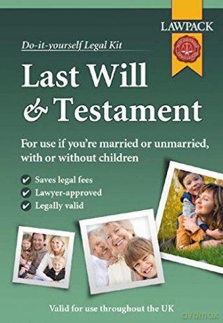 Last Will Testament A5 Kit Valid Uk - Lawpack [KSIĄŻKA]