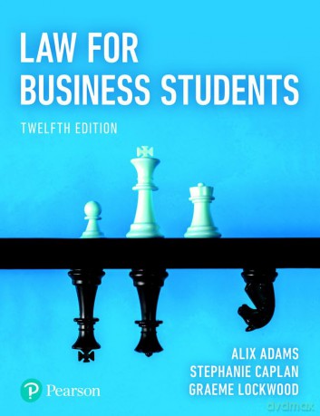 Law For Business Students - Alix Et Al Adams [KSIĄŻKA]