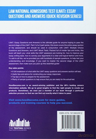 Law National Admissions Test Lnat Essay [KSIĄŻKA]