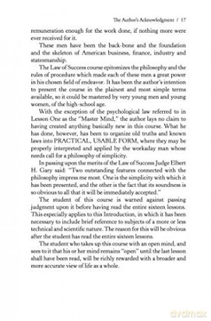 Law Of Success In 16 Lessons - Napoleon Hill [KSIĄŻKA]