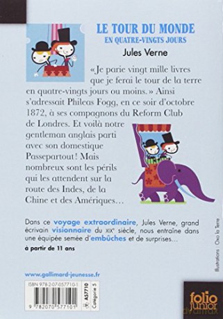 Le Tour Du Monde En Quatrevingts Jours - Jules Verne [KSIĄŻKA]