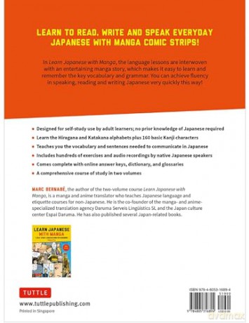 Learn Japanese With Manga Volume 1 - Marc Bernabe [KSIĄŻKA]