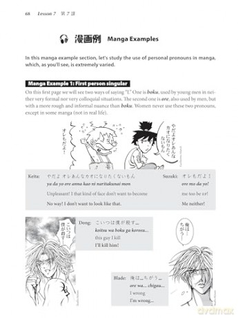 Learn Japanese With Manga Volume 1 - Marc Bernabe [KSIĄŻKA]