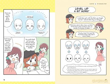 Learn To Draw Manga Basics For Kids - Yuyu Kouhara [KSIĄŻKA]