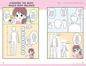 Learn To Draw Manga Poses For Kids - Yuyu Kouhara [KSIĄŻKA]