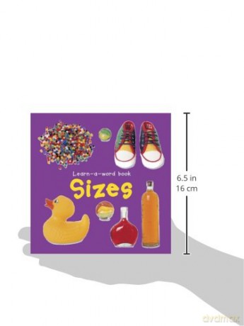 Learn-A-Word Book Sizes - Nicola Tuxworth [KSIĄŻKA]