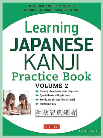 Learning Japanese Kanji Practice Vol 2 - Eriko Sato [KSIĄŻKA]