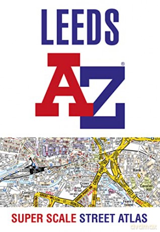 Leeds A Z Super Scale Stree Pb [KSIĄŻKA]