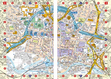 Leeds A Z Super Scale Stree Pb [KSIĄŻKA]