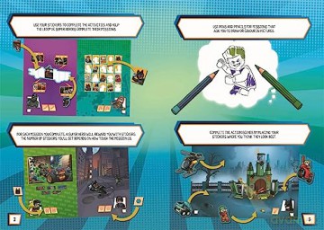 Lego Dc Comics Super Heroes 800 Stic [KSIĄŻKA]