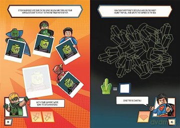 Lego Dc Comics Super Heroes 800 Stic [KSIĄŻKA]