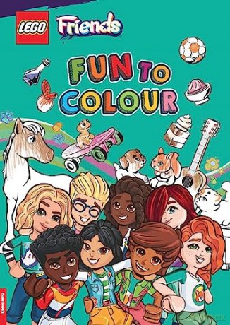 Lego Friends Fun To Colour - Lego [KSIĄŻKA]