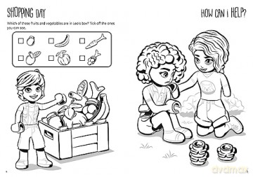 Lego Friends Fun To Colour - Lego [KSIĄŻKA]