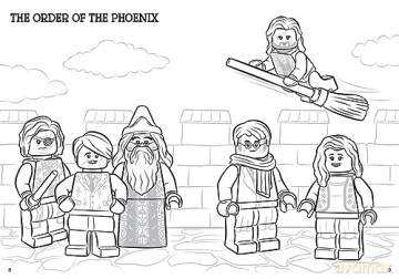 Lego Harry Potter Fun To Colour - Lego [KSIĄŻKA]