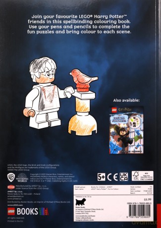Lego Harry Potter Fun To Colour - Lego [KSIĄŻKA]