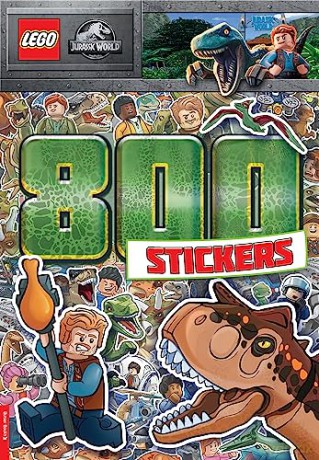 Lego Jurassic World 800 Stickers [KSIĄŻKA]
