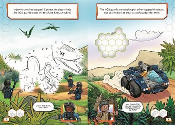 Lego Jurassic World 800 Stickers [KSIĄŻKA]