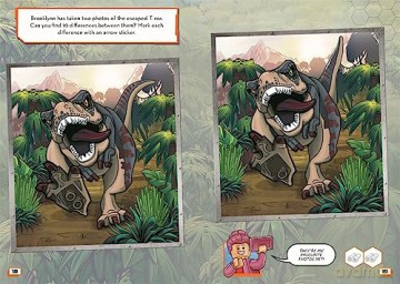 Lego Jurassic World 800 Stickers [KSIĄŻKA]