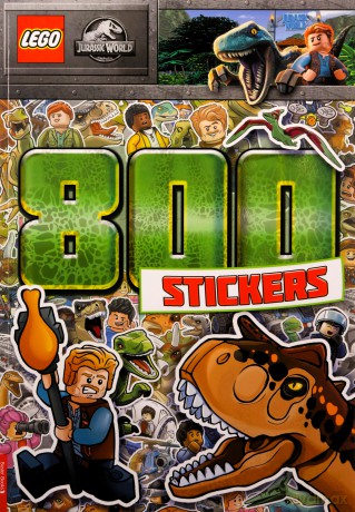 Lego Jurassic World 800 Stickers [KSIĄŻKA]