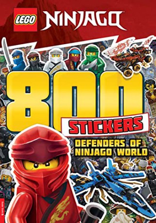 Lego Ninjago 800 Stickers [KSIĄŻKA]